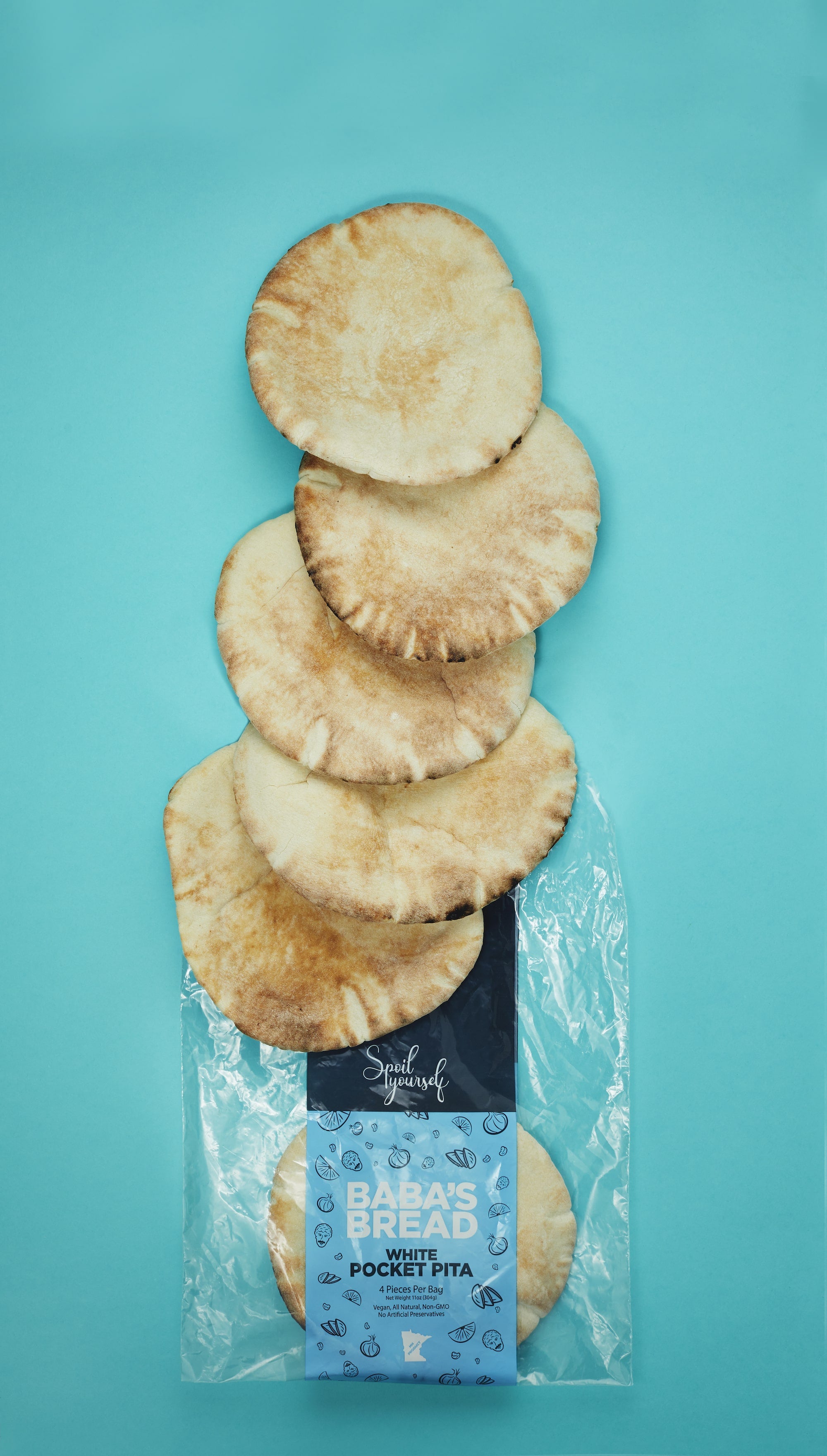 White Pocket Pita – Baba's