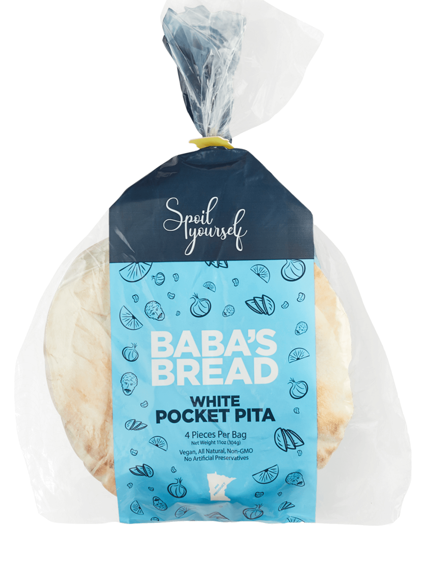 White Pocket Pita – Baba's